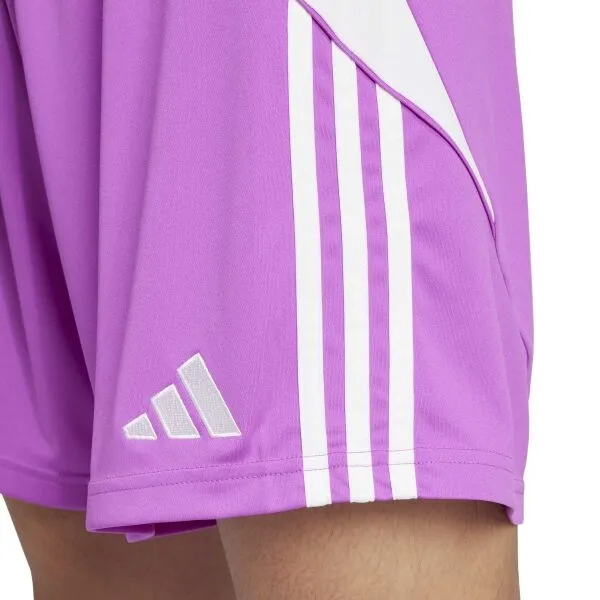 adidas TIRO24 SHORTS Pánske futbalové šortky, fialová, veľkosť