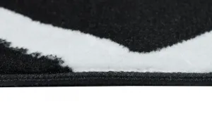 Koberec LUXURY L889C PP ESM čierny
