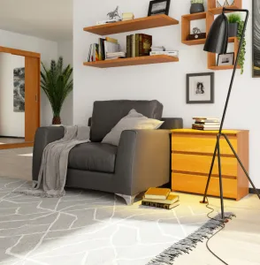 Ak furniture Komoda CL3 60 cm jelša