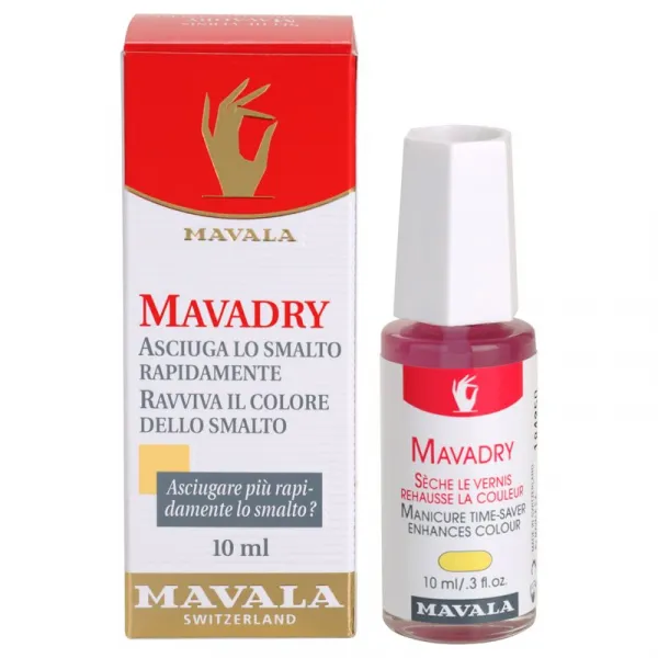 Mavala Nail Beauty MavaDry lak na nechty urýchľujúci vyschnutie 10 ml