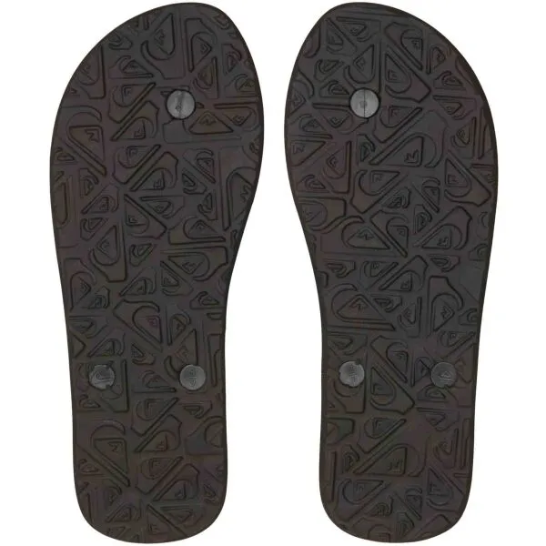 Quiksilver MOLOKAI STRIPE Pánske žabky, čierna, veľkosť 41