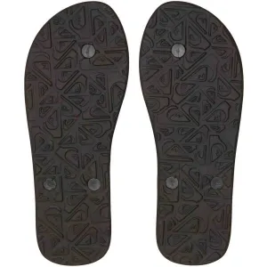 Quiksilver MOLOKAI STRIPE Pánske žabky, čierna, veľkosť 41