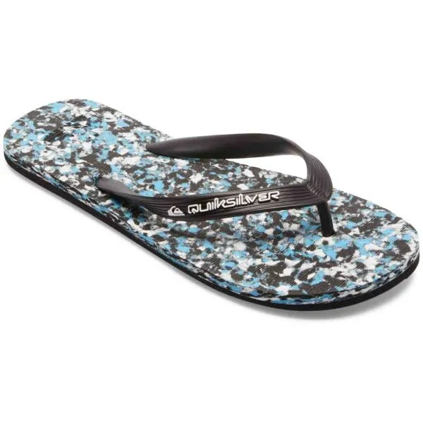 Quiksilver MOLOKAI RECYCLED Pánske žabky, čierna, veľkosť 41