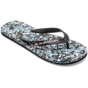 Quiksilver MOLOKAI RECYCLED Pánske žabky, čierna, veľkosť 41