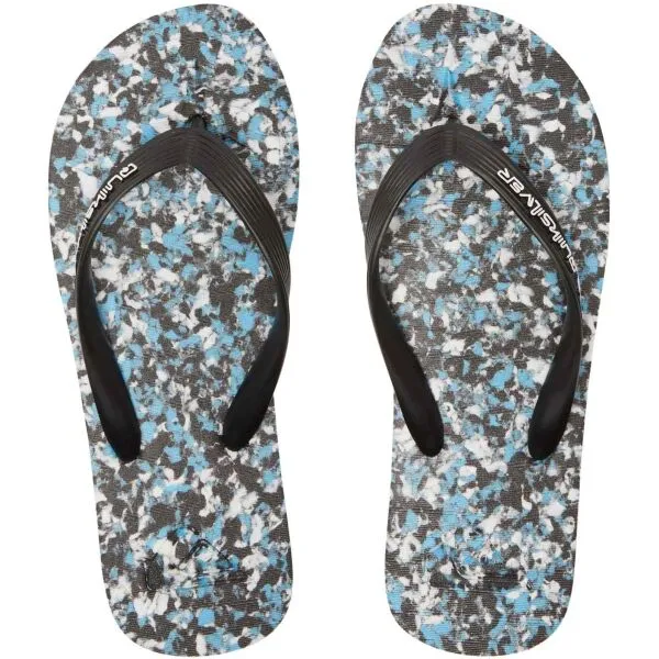 Quiksilver MOLOKAI RECYCLED Pánske žabky, čierna, veľkosť 41