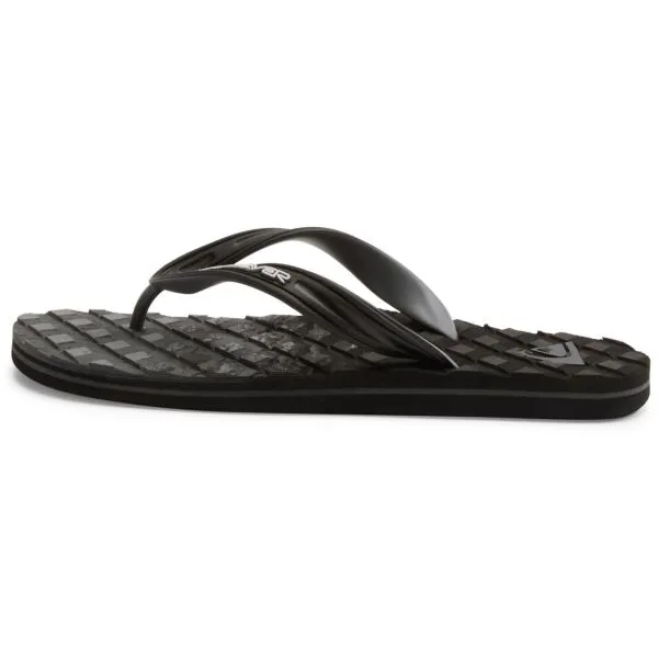 Quiksilver RIVI SLIDE Pánske šľapky, čierna, veľkosť 40