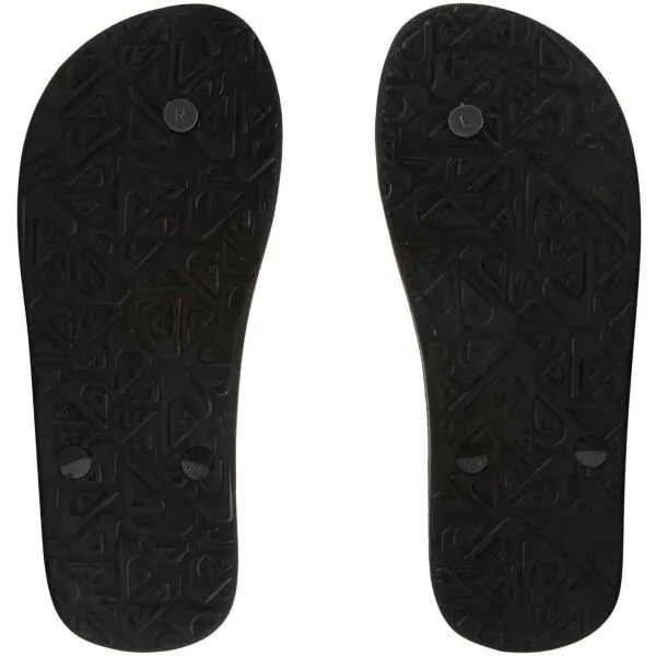 Quiksilver RIVI SLIDE Pánske šľapky, čierna, veľkosť 40