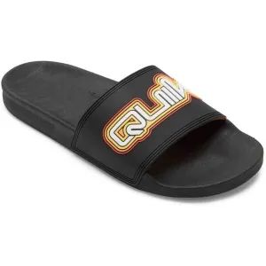 Quiksilver RIVI WORDMARK SLIDE II Pánske šľapky, čierna, veľkosť 41
