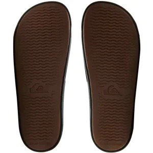 Quiksilver RIVI WORDMARK SLIDE II Pánske šľapky, čierna, veľkosť 41