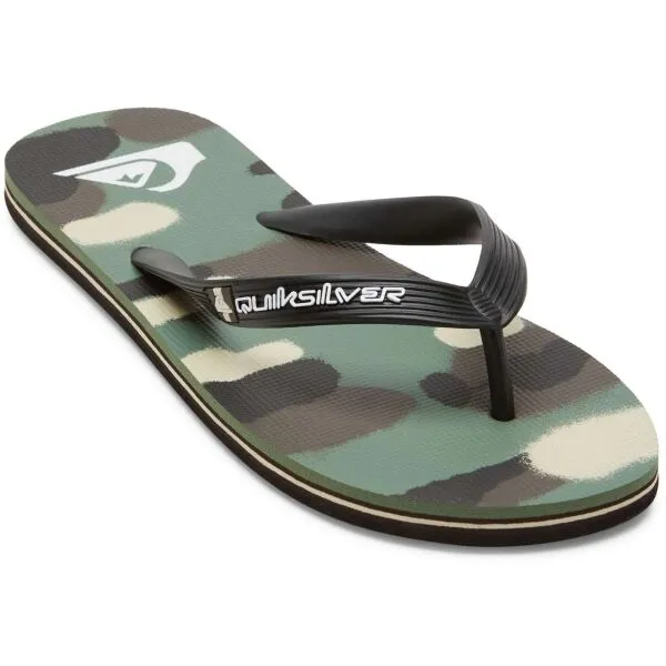 Quiksilver MOLOKAI ART II Pánske žabky, mix, veľkosť 40