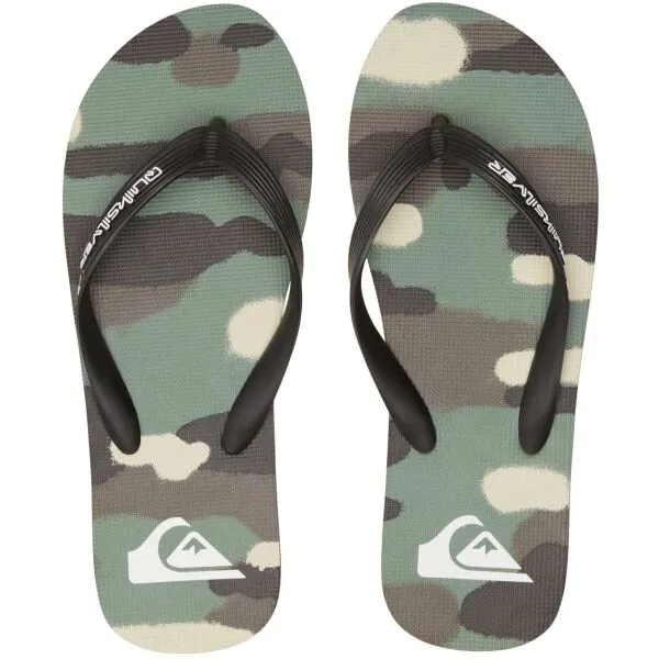 Quiksilver MOLOKAI ART II Pánske žabky, mix, veľkosť 40
