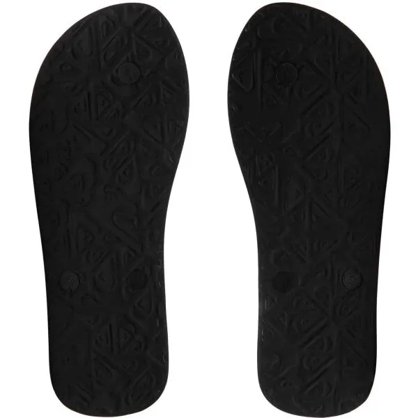 Quiksilver MOLOKAI STRIPE Pánske žabky, čierna, veľkosť 41