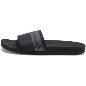 Quiksilver RIVI SLIDE Pánske šľapky, čierna, veľkosť 39