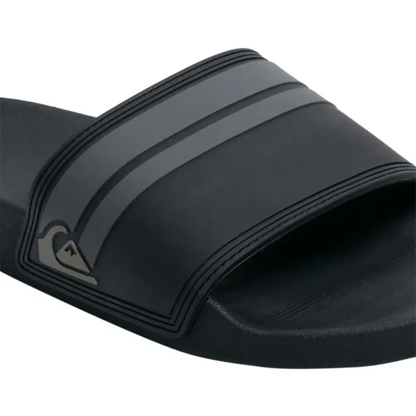 Quiksilver RIVI SLIDE Pánske šľapky, čierna, veľkosť 39
