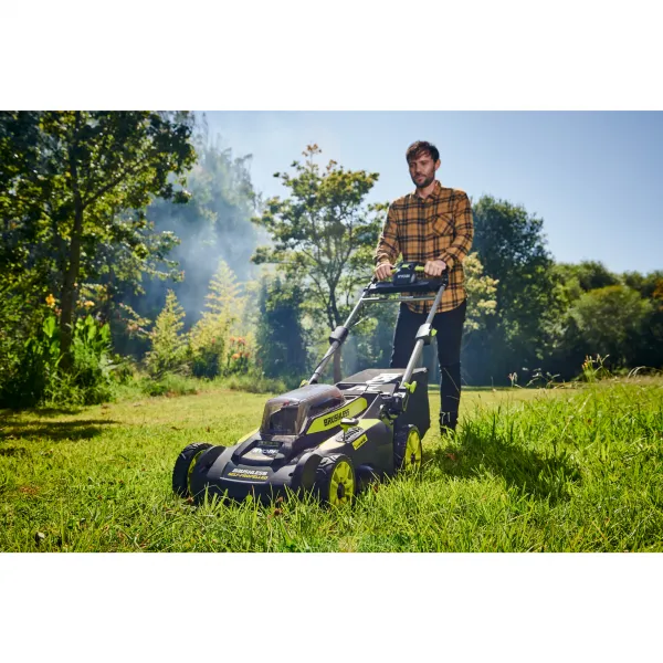 AKU kosačka na trávu RYOBI RY36LMX51A-160 s pojazdom RY5133004589
