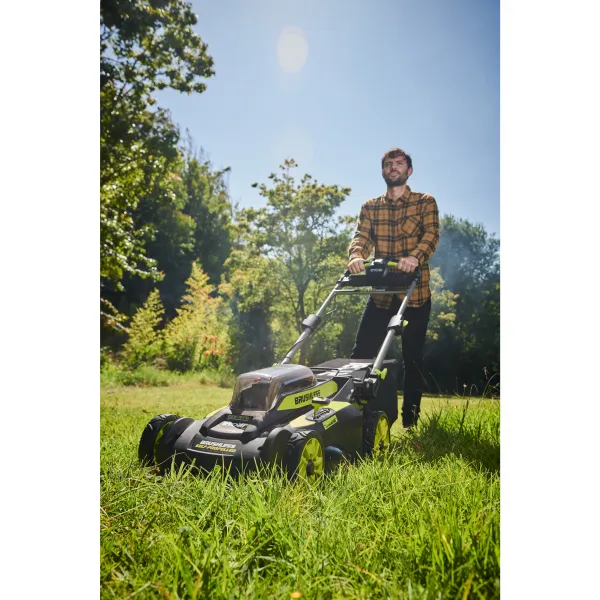 AKU kosačka na trávu RYOBI RY36LMX51A-160 s pojazdom RY5133004589