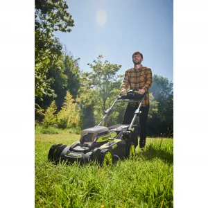 AKU kosačka na trávu RYOBI RY36LMX51A-160 s pojazdom RY5133004589