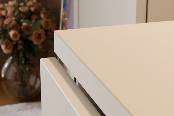 ArtCom Doska pod umývadlo SAND Beige | béžový mat Typ: Doska 60 cm / 89-60-46