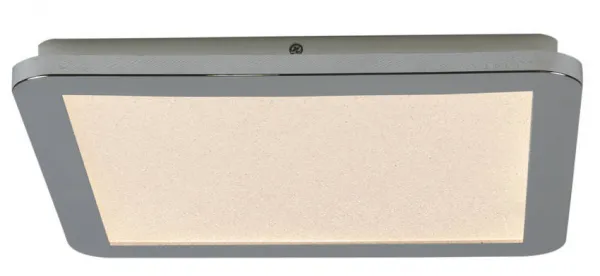 Minimalistická stropná lampa do kúpeľne NEXIT - strieborný chróm 30 cm - stropná lampa so stmievaním LED 3000K 18W IP44