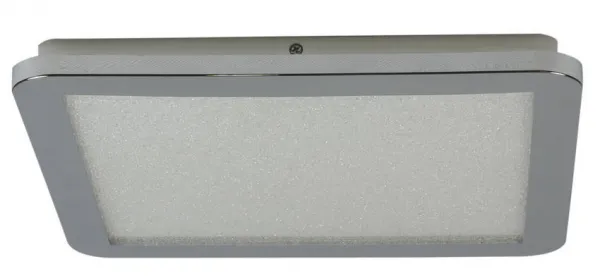 Minimalistická stropná lampa do kúpeľne NEXIT - strieborný chróm 30 cm - stropná lampa so stmievaním LED 3000K 18W IP44
