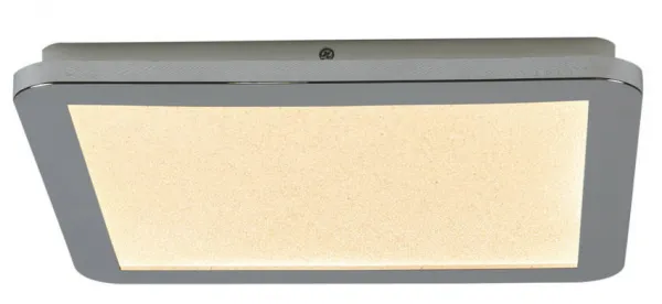 Minimalistická stropná lampa do kúpeľne NEXIT - strieborný chróm 30 cm - stropná lampa so stmievaním LED 3000K 18W IP44