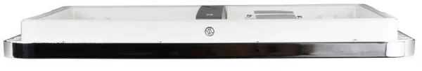 Minimalistická stropná lampa do kúpeľne NEXIT - strieborný chróm 30 cm - stropná lampa so stmievaním LED 3000K 18W IP44