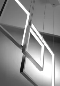 Apeti keos LED biela 4000K závesná stropná lampa