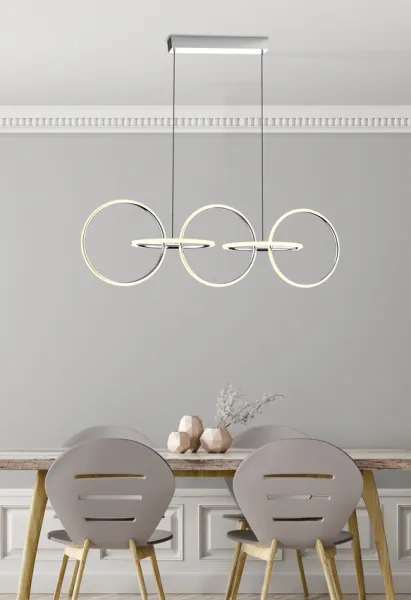 kos previs 114x35 60w led chróm 4000k