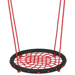 ST Leisure Equipment Hojdačka LEQ ARACHNE, detská, záhradná, okrúhla, hojdací kruh, 95 cm, bocianie hniezdo