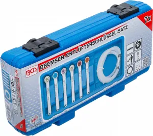 BGS Technics BGS Technic 66516 – Sada kľúčov na brzdové odvzdušňovacie skrutky (7-dielna)