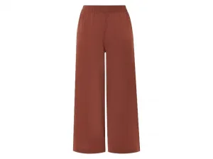 Esmara® Dámske nohavice „Wide Leg“ (červená, 38)