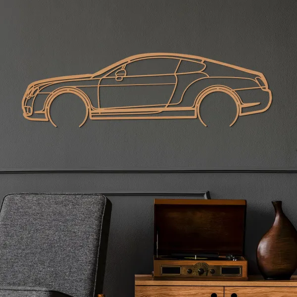 Drevený obraz na stenu - Bentley Continental GT