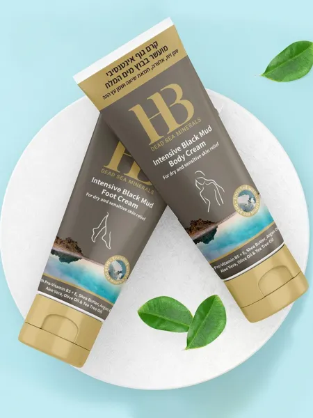 HB Dead Sea Minerals H&B Dead Sea Minerals - Intenzívny telový krém s čiernym bahnom z Mŕtveho mora 200 ml