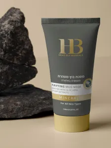 HB Dead Sea Minerals H&B Dead Sea Minerals - Detoxikačná pleťová bahenná maska ​​s minerálmi Mŕtveho mora 150 ml