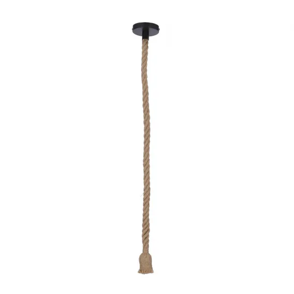 Závesná lampa E27 100 cm hnedý kábel