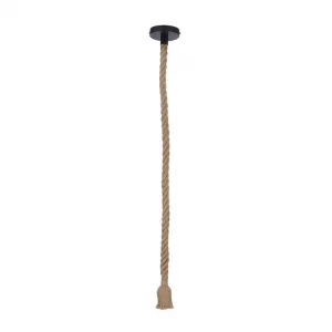 Závesná lampa E27 100 cm hnedý kábel