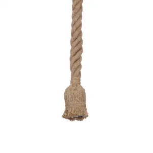 Závesná lampa E27 100 cm hnedý kábel