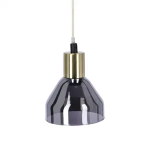 Závesná lampa zlatá 1xE14 Gregory