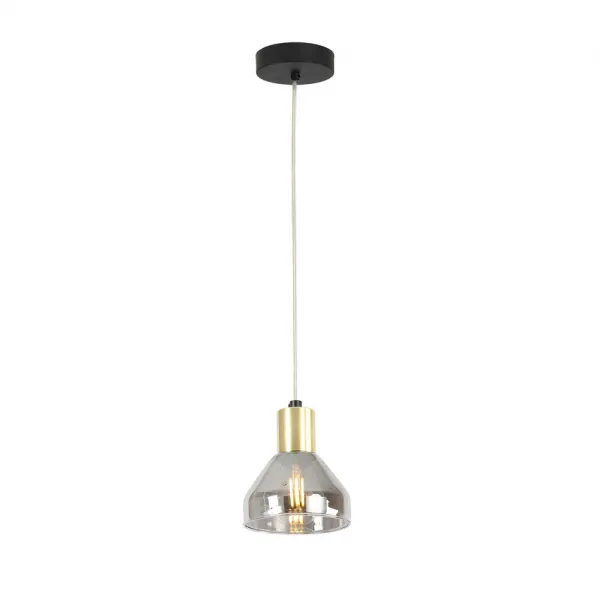 Závesná lampa zlatá 1xE14 Gregory
