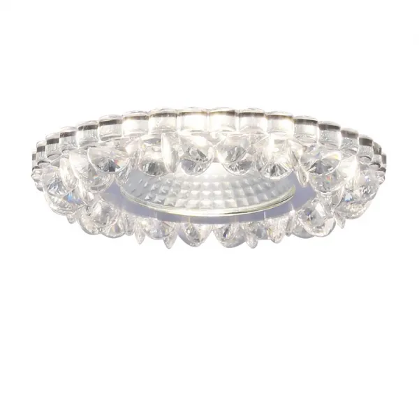 Okrúhle stropné svietidlo, bezfarebné, LED, 5W, SAK-03