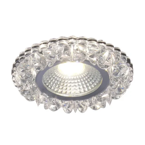 Okrúhle stropné svietidlo, bezfarebné, LED, 5W, SAK-03