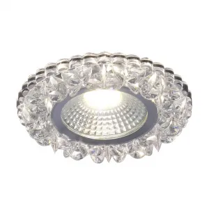 Okrúhle stropné svietidlo, bezfarebné, LED, 5W, SAK-03