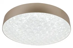 Stropné svietidlo Luxis, plafond, 60W, LED, 48,5 cm, variabilná farba a jas.