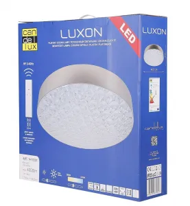 Stropné svietidlo Luxis, plafond, 60W, LED, 48,5 cm, variabilná farba a jas.
