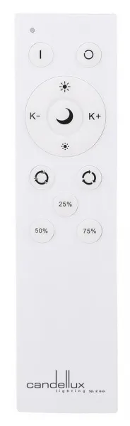 Stropné svietidlo Luxis, plafond, 60W, LED, 48,5 cm, variabilná farba a jas.