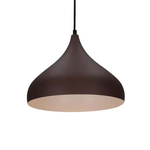 viborg závesné svietidlo 320mm ledea E27 40w kovová hnedá