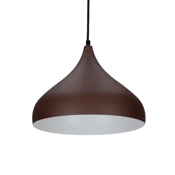 viborg závesné svietidlo 320mm ledea E27 40w kovová hnedá