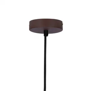 viborg závesné svietidlo 320mm ledea E27 40w kovová hnedá