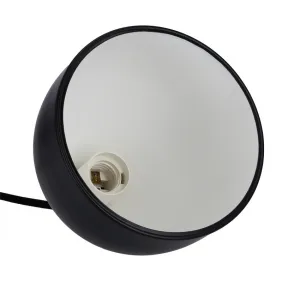 Závesná lampa Ystad 170mm LEDEA E27 40W kovová čierna