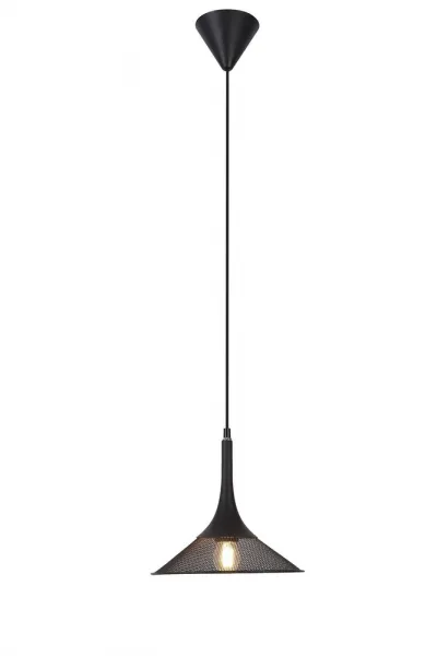 Závesná lampa čierna 25 cm Kiruna S Ledea